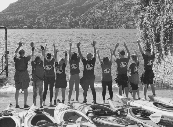Team KBL - Kayak Basso Lario presso Frazione Girola Blevio