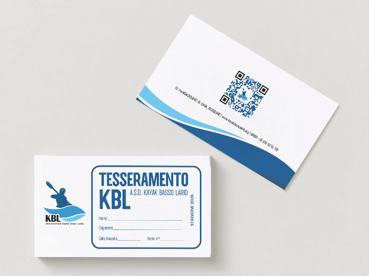 tesseramento KBL Kayak Basso Lario Tessera Socio Kayak